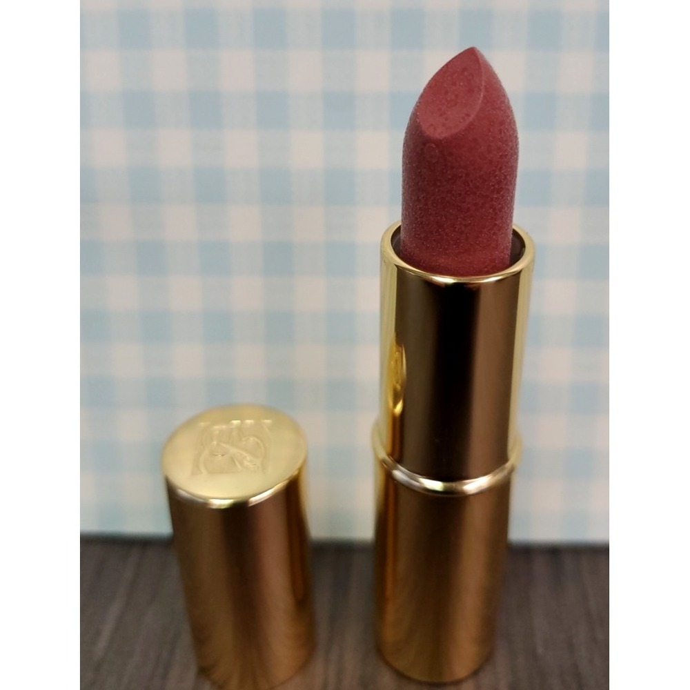 ESTEE LAUDER Pure Color Long Lasting Lipstick 17 ROSE TEA Creme full size rare